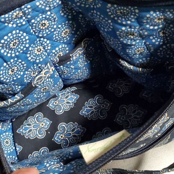 Blue Vera Bradley Purse  - Picture 5 of 8